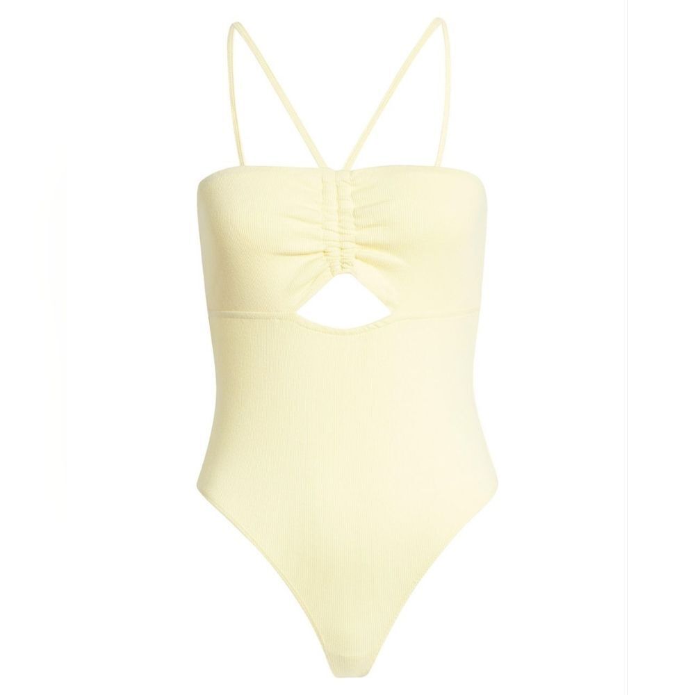 Open Edit Cutout Bodysuit NWOT